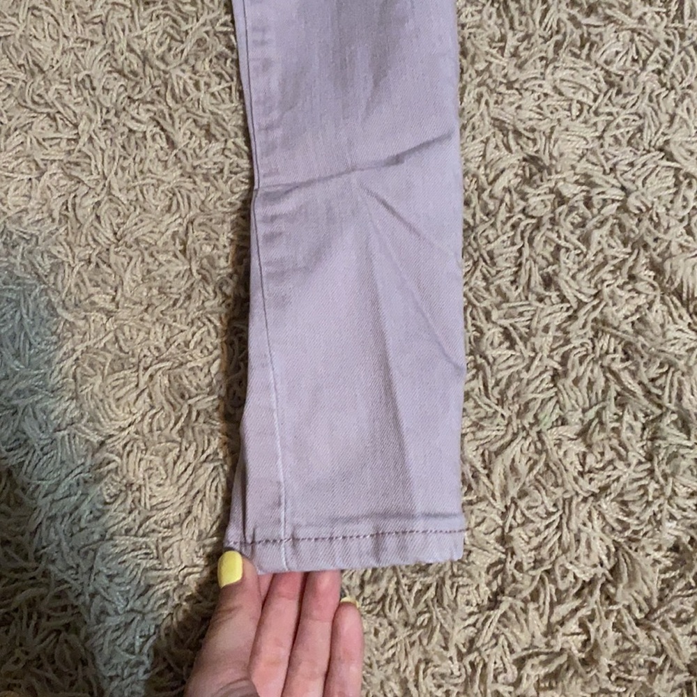 Lilac Low Rise Jeggings - Picture 3 of 4